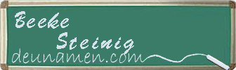 Beeke Steinig Visitenkarte